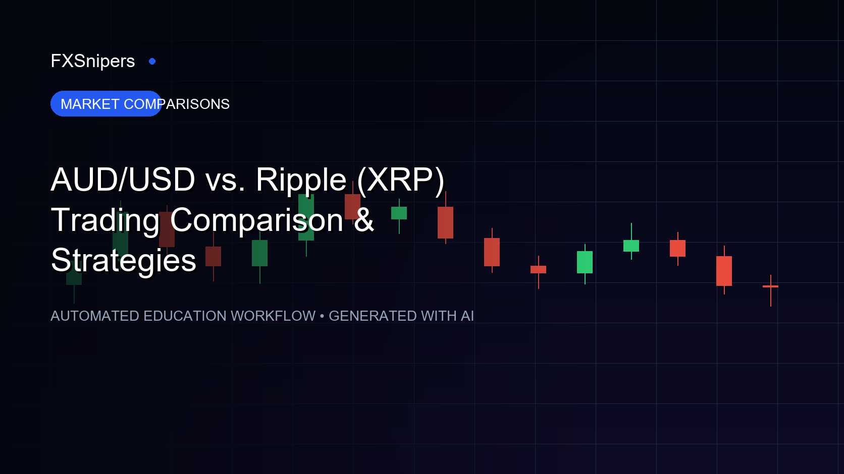 AUD/USD vs. Ripple (XRP) Trading Comparison & Strategies
