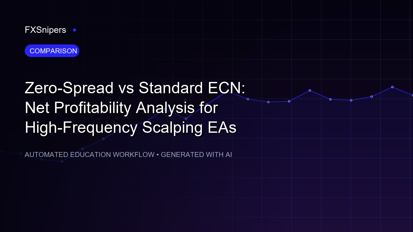 Zero-Spread vs Standard ECN: Net Profitability Analysis for High-Frequency Scalping EAs